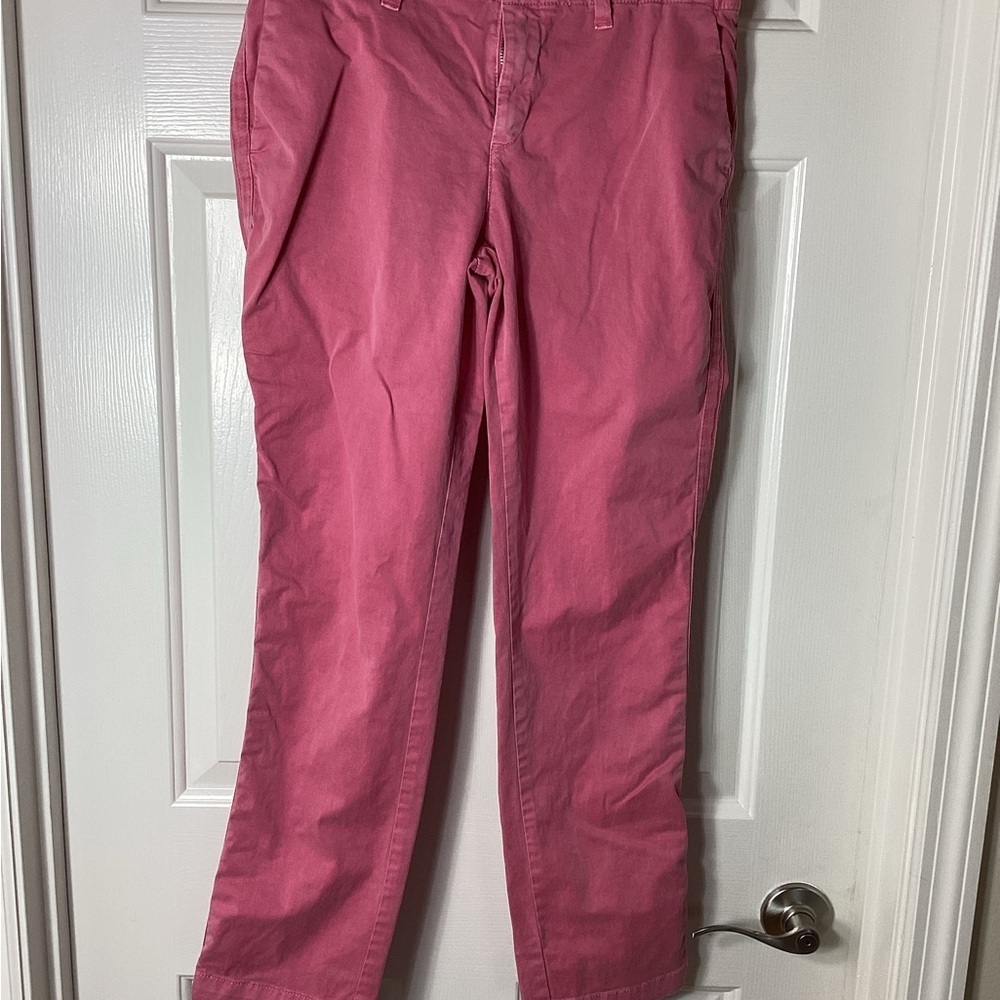 GAP Soft Pink Straight Leg Pants Sz4